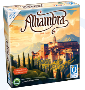 Alhambra Compact Edition incl. 4 Expansion (DE/EN)