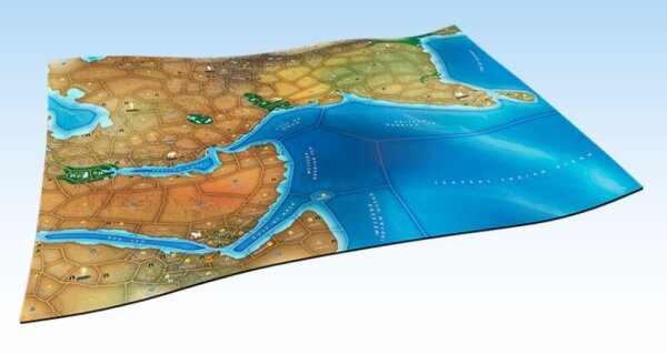 Mega Empires: The East Deluxe Game Mat (EN)