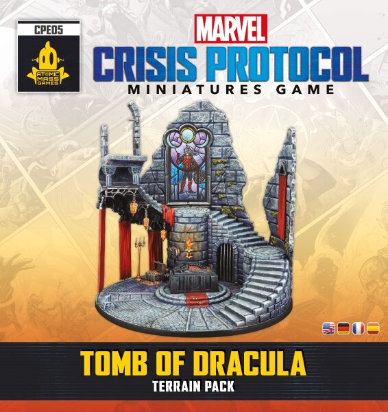 Marvel: Crisis Protocol - Tomb of Dracula Terrain Pack (DE/EN)