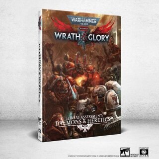 Warhammer 40K - Wrath & Glory RPG: Threat Assessment Daemons & Heretics (EN)