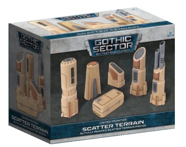 Battlefield in a Box - Gothic Sector - United Frontier Scatter Terrain (6) (EN)