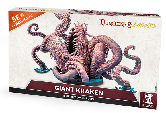 Dungeons & Lasers: Giant Kraken