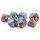 Chessex 7-Die Set - Mega Hedrals Festive Mosaic with Yellow