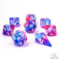 8 Piece RPG Dice Set: Unicorn Tears