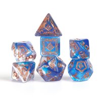 D&D Adventure Dice: Wizard Blue (17)