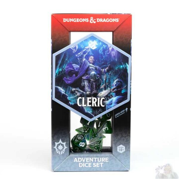 D&D Adventure Dice: Cleric Green (17)