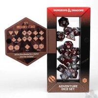 D&D Adventure Dice: Fighter Red (17)