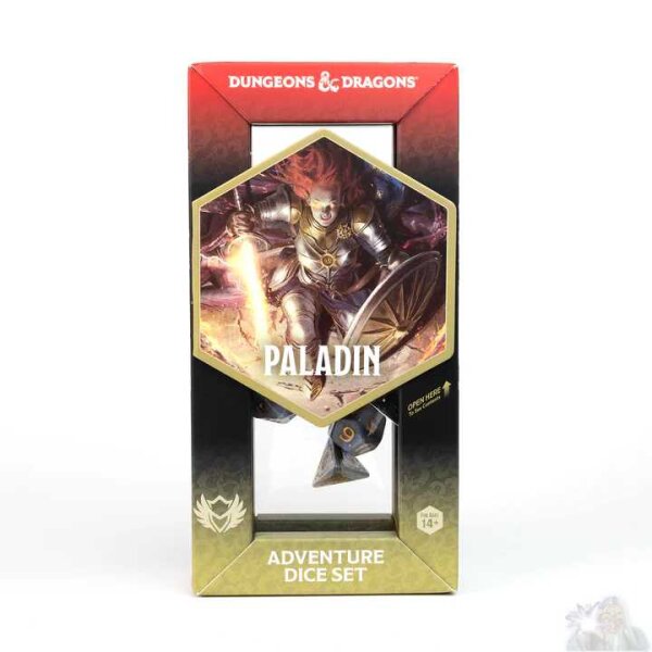 D&D Adventure Dice: Paladin White/Grey (14)