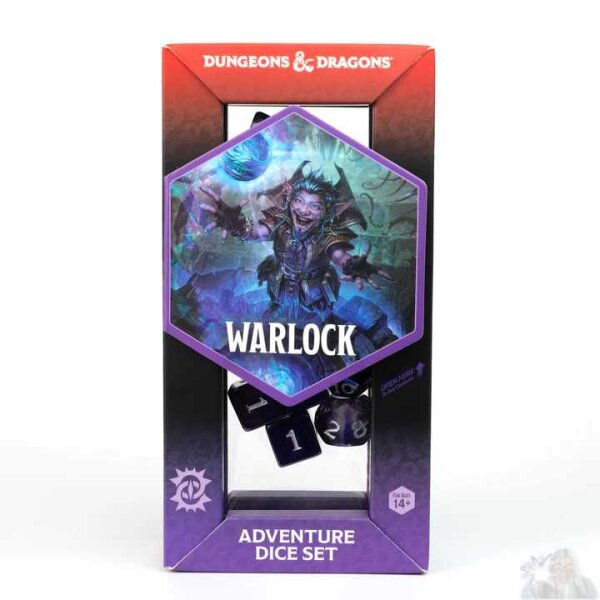D&D Adventure Dice: Warlock Purple (16)
