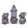 D&D Adventure Dice: Warlock Purple (16)