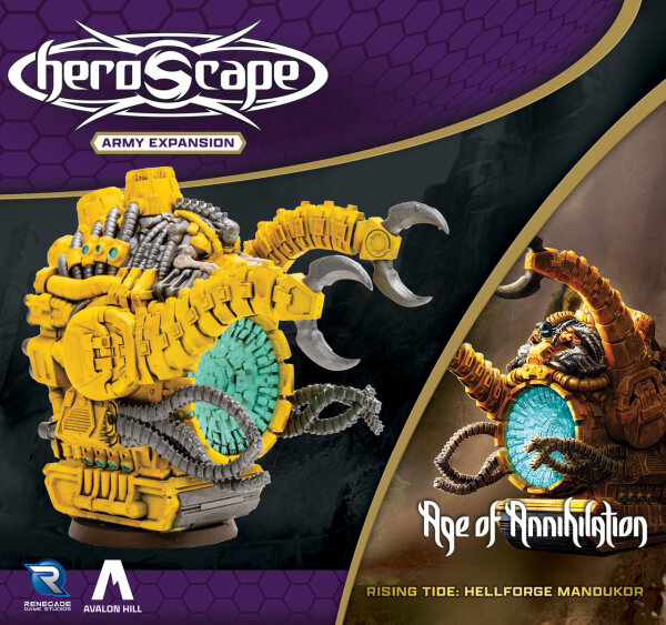 HeroScape: Rising Tide - Hellforge Mandukor Army Expansion (EN)