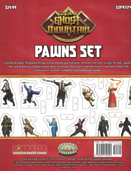 Legend of Ghost Mountain Pawn Set (EN)