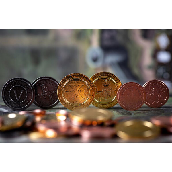 Medieval Metal Coins Set (50) (EN)