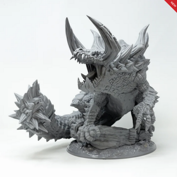 Fools Gold Tarrasque Mini Grey