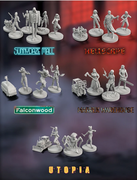 Final Girl: Series 3 - Miniatures Box (EN)