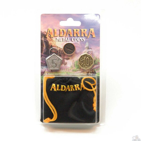 Aldarra: Metal Coins Black (EN)