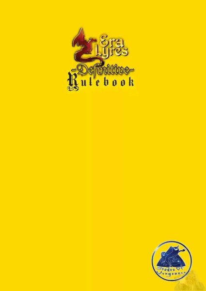 Era: Lyres RPG - Definite Edition Rulebook Hardcover (EN)