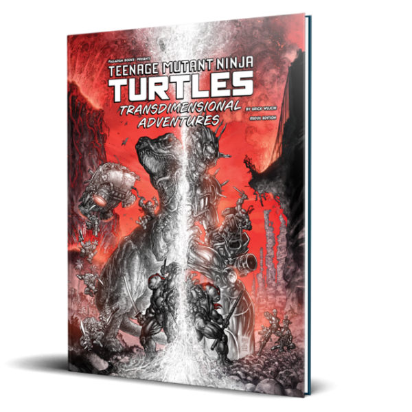 Teenage Mutant Ninja Turtles RPG: Transdimensional Adventures Black White & Red Edition (EN)