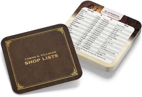 Worlds at a Glance Shop Cards (EN)