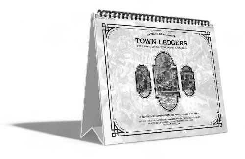 Worlds at a Glance Customizable Sticker Maps & Notebook (EN)