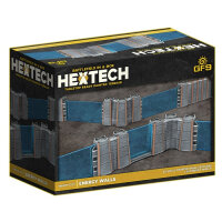 HexTech: Trinity City Energy Walls (26) Grey/Blue