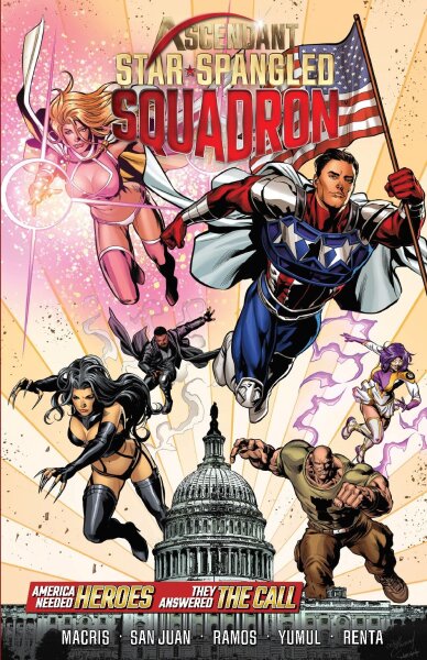 Ascendant Star Spangled Squadron Graphic Novel Heroic Cover (EN)