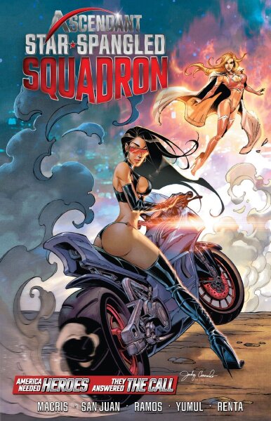Ascendant Star Spangled Squadron Graphic Novel Racey Cover (EN)
