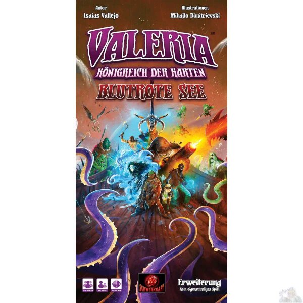 Valeria - Königreich der Karten: Blutrote See (DE)