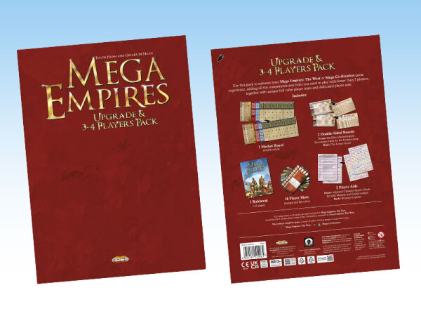 Mega Empires: Upgrade & 3-4 Players Pack (EN)