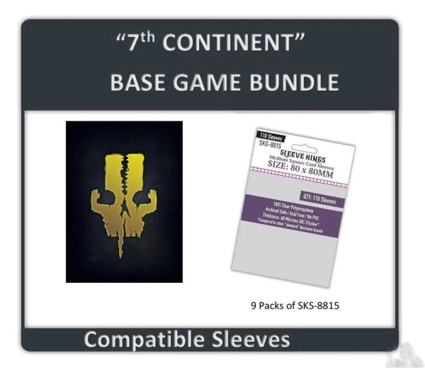 7th Continent Kickstarter Sleeve Bundle