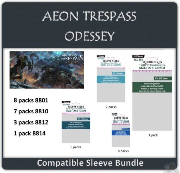 Aeon Trespass Odyssee Sleeve Bundle