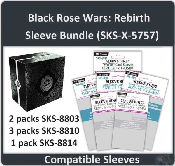 Black Rose Wars Rebirth Sleeve Bundle