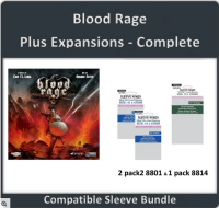 Blood Rage + Expansions Sleeve Bundle