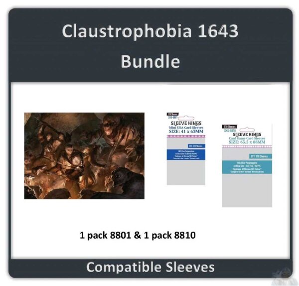 Claustrophobia 1643 Sleeve Bundle