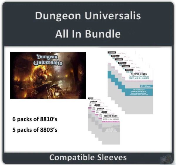 Dungeon Universalis Sleeve Bundle