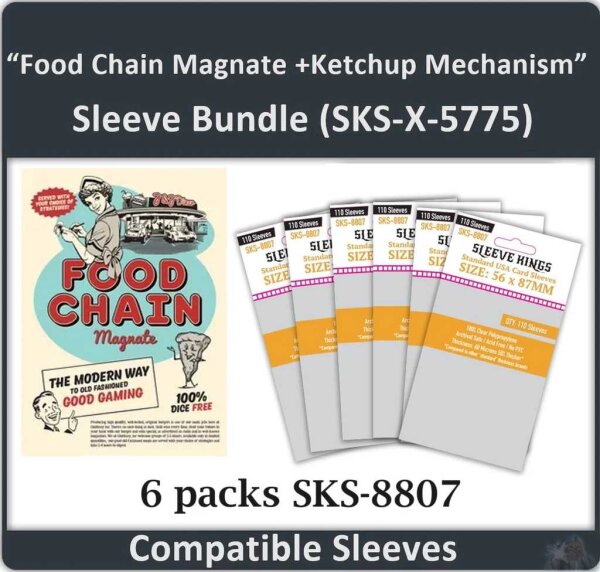 Food Chain Magnate & Ketchup Mechanism Sleeve Bundle