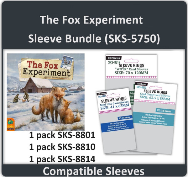 Fox Experiment Sleeve Bundle