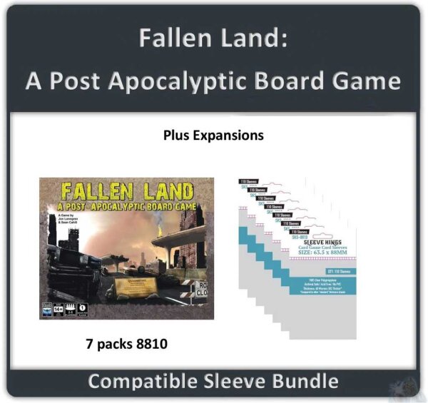 Fallen Land & Expansions Sleeve Bundle