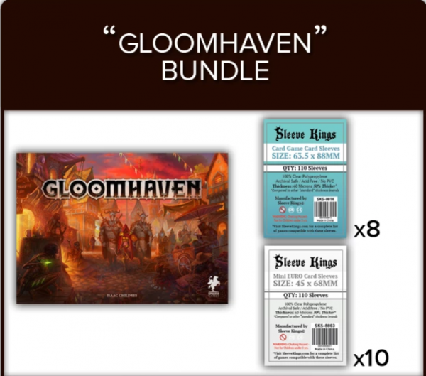 Gloomhaven & Forgotten Circles Sleeve Bundle