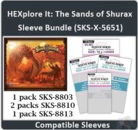 Hexplore It Sands of Shurax Sleeve Bundle