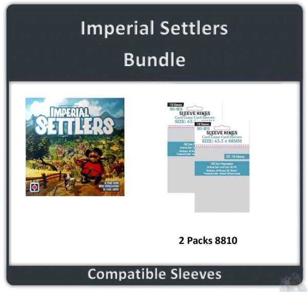 Imperial Settlers Sleeve Bundle