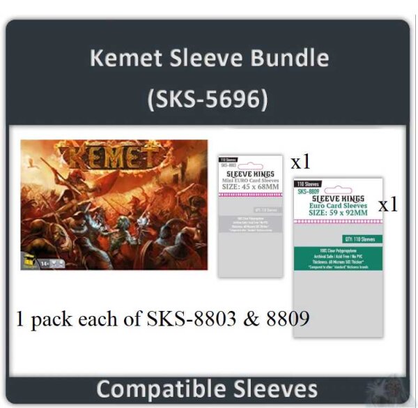 Kemet Sleeve Bundle