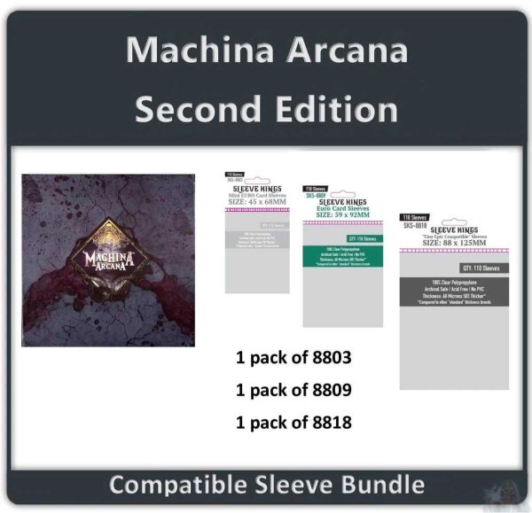 Machina Arcana 2nd. Edition Sleeve Bundle