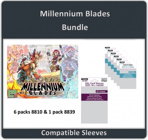 Millenium Blades Sleeve Bundle