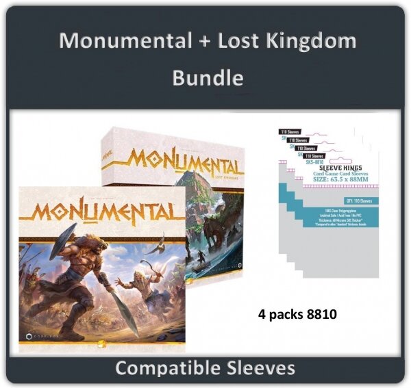 Monumental + Lost Kingdom Sleeve Bundle