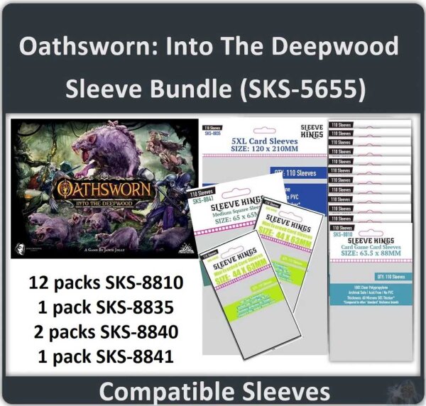 Oathsworn Into the Deepwood Sleeve Bundle