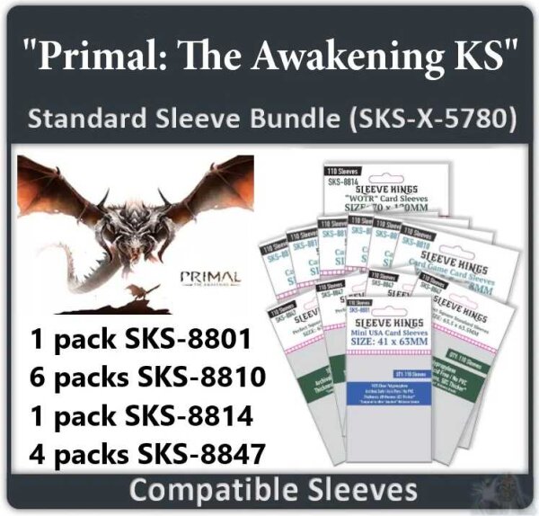 Primal The Awakening KS Sleeve Bundle