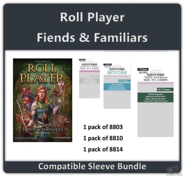 Roll Player Fiends & Familiars Sleeve Bundle