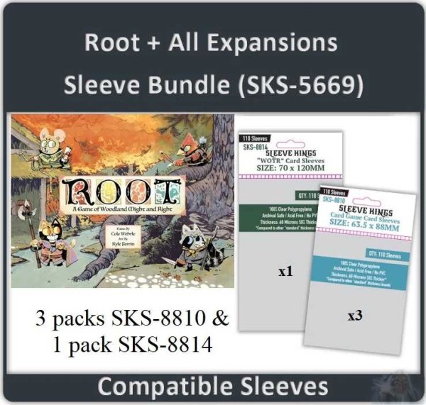 Root & All Expansions Sleeve Bundle