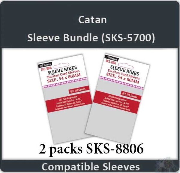 Settlers of Catan Sleeve Bundle